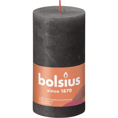 Bolsius Kaars 13x6,8 cm Gris