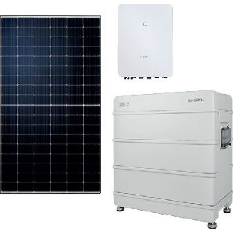 PV Paket PV07 14x430Wp Glas/Glas,WR+BAT 6,02 kWp,5kW AC, 9,6kWh incl. Zubehör - 8737807741 von Buderus