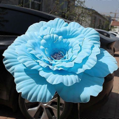 Pivoine artificielle de 50 cm pour vitrine, fleurs artificielles neuves en PE (1/5)
