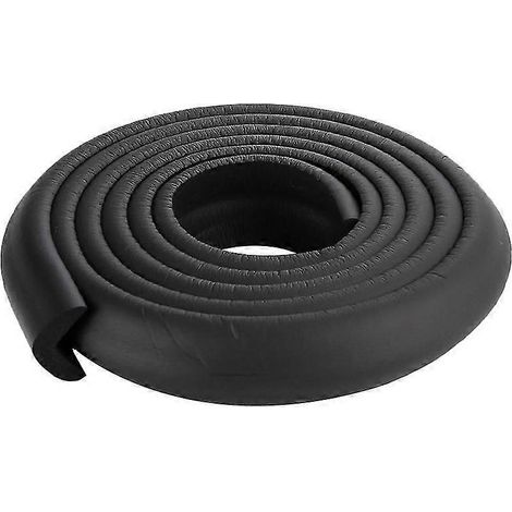 Protection d'angle de bureau pour enfants et bébés, coussinet en mousse, bande de protection.-Black (1/2)
