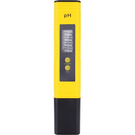 PH-Wert-Messgerät, tragbarer Wasserqualitätstester mit LCD-Display für Pools, Hydrokultur-Aquarienlabor