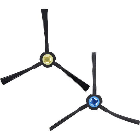 Lot 2 brosses latérales aspirateur robot, nettoyage coins sols doux entretien efficace (1/5)