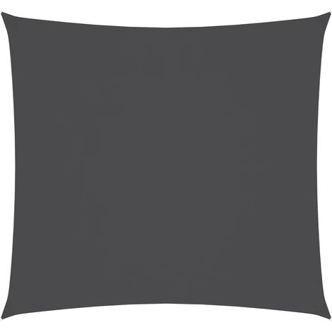 Sonnenschirm aus Oxford-Gewebe quadratisch 3,6 x 3,6 m anthrazit
