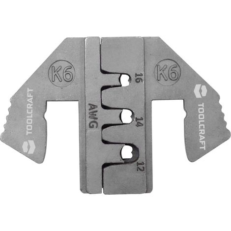 Accessoires de sertissage TOOLCRAFT PLE-0K6 Conçu pour connecteur mâle: DEUTSCH Plage de serrage AWG: 12 à 16 AWG adapt (1/5)