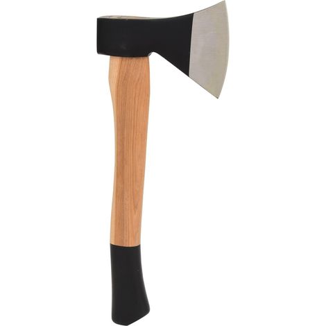 Hachette canadienne, tete 600 G, manche HICKORY maintenu avec coins en acier - KS Tools 140.2062