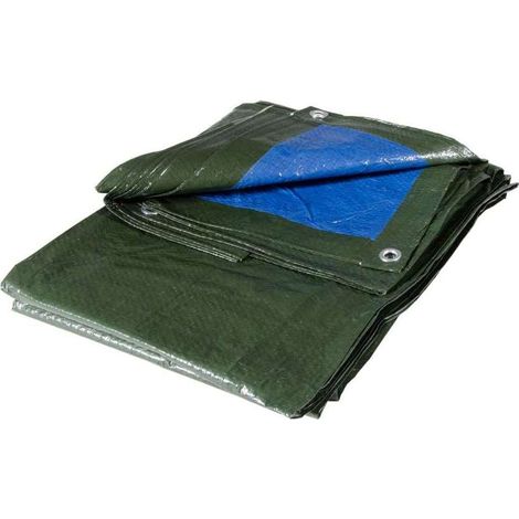 TELO OCCHIELLATO 2X3 GR,100 VERDE-BLU POLIETILENE MULTIUSO (1/5)