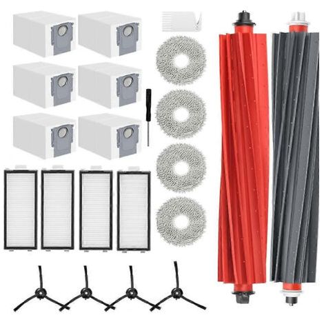 BARKBUSTERS Lot de 22 accessoires pour aspirateur Narwal Freo Z Ultra : brosse latérale rotative, filtre HEPA, lingette de nettoyage et sac à poussière. (1/5)