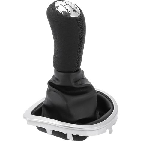 Pommeaux leviers vitesse Clio 3 5 vitesses pour Clio III Megane 2/3 Laguna 2 Kangoo 2 Twingo 2 Espace 4 avec Botte de Changement de Vitesse manuel pour 8200379961 8200393246 (1/5)