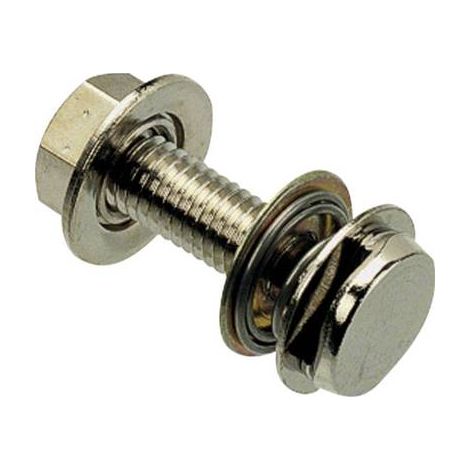 Hager N94N Contatore HAGER viti di fissaggio per N94N VE3 Sbarre collettrici Acciaio Metallo 1 KIT