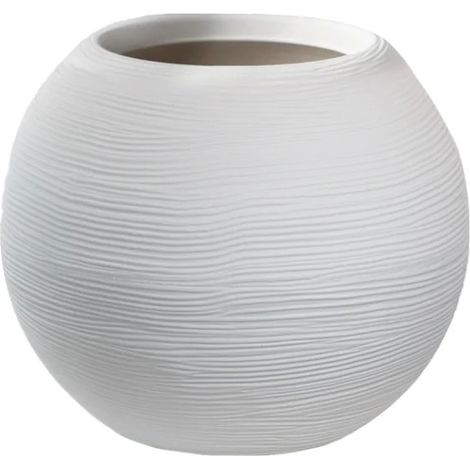 Vaso Botticelli Blanco diámetro 40×33 cm para interior y exterior (1/2)