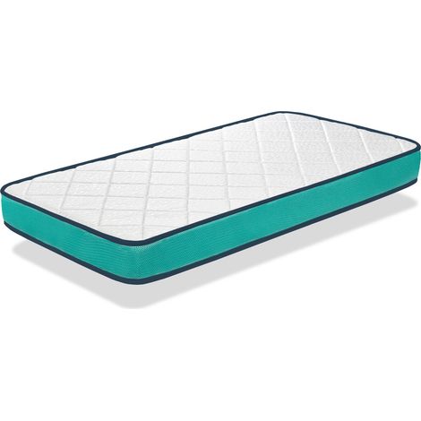 Materasso Lettino Bambino 57x117 DANTE - 10 CM - Nucleo in schiuma perforata e antibatterica