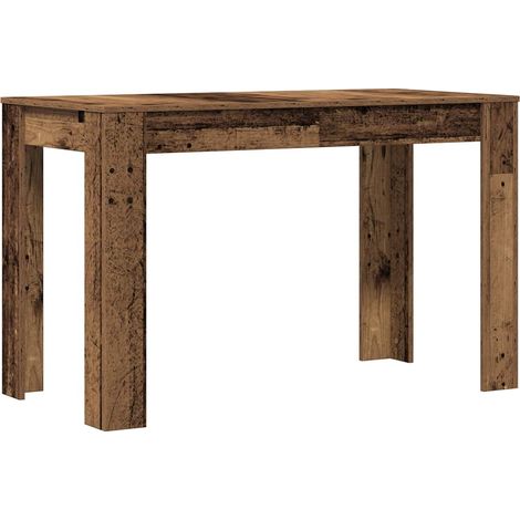 Maison Exclusive - Esstisch Altholz-Optik 120x60x76 cm Holzwerkst