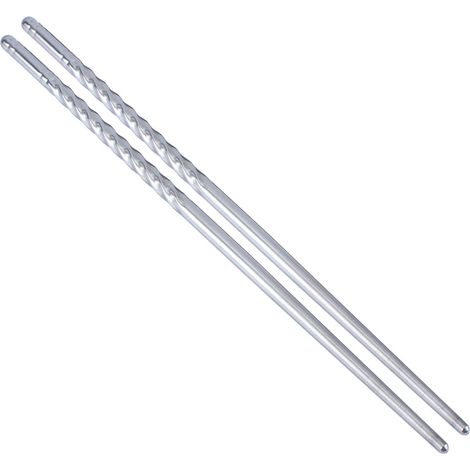 Juego de 2 pares de palillos, antideslizantes, de acero inoxidable, superficie pulida, cocina asiática. (1/5)