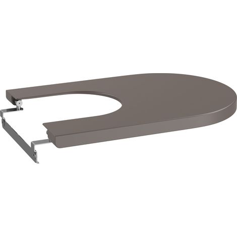 Tapa de SUPRALIT® para bidé con caída amortiguada ROUND INSPIRA - ROCA Color: Café