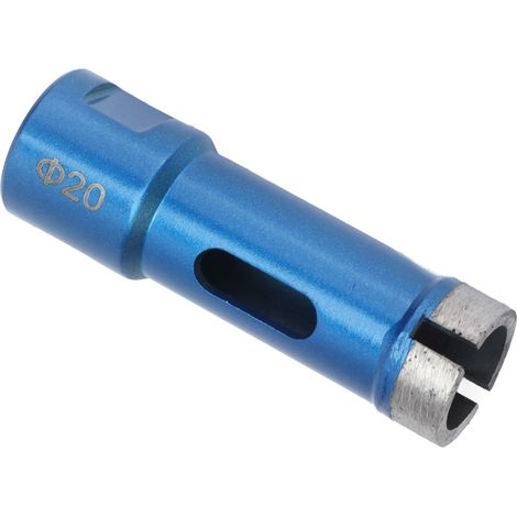 Scie cloche diamantée, forets diamantés bleus, outil d'ouverture de trous pour carreaux de céramique 20 mm (1/5)