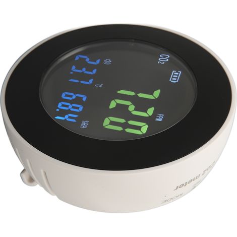 HT 501 CO2-Detektor Tragbarer Luftqualitätsmonitor Kohlendioxid-Detektor für Zuhause und Büro 100 bis 240 V EU-Stecker (1/5)