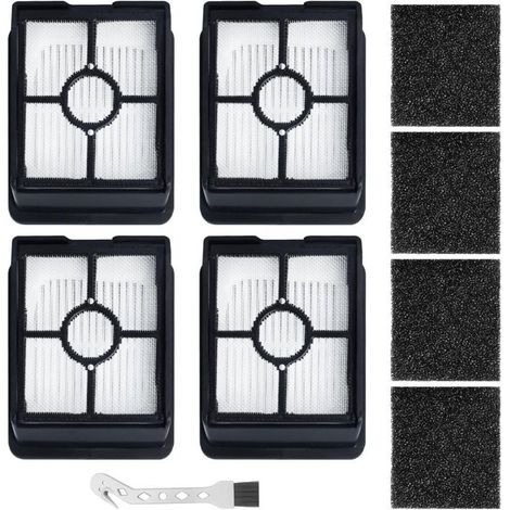 Lot de 4 filtres HEPA pour BISSELL CrossWave HF3 3598N Aspirateur Balai Laveur Sans Fil accessoires pour aspirateur (1/4)