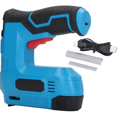 [JAMAIS UTILISÉ]Agrafeuse sans fil portable pour bois, alimentée par batterie lithium-ion. (1/5)