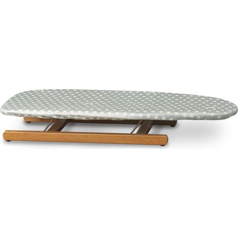 Planche à Repasser Réglable/Pliable Petit Hêtre Massif Cerise 82 x 13 x 33 cm (1/5)