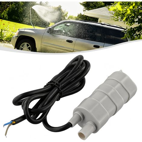 1 pompe à eau submersible à débit élevé DC 12V pour camping-car, caravane, étang, aquarium, usage marin, portable basse tension (1/5)