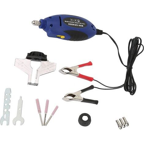 Tragbarer 12V-Elektrokettenschärfer, Mini-Kettensägenschleifer, Kettenschärfmaschine für den Außeneinsatz. (1/5)