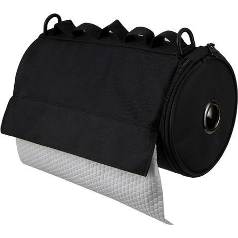 Porte-Papier Toilette Suspendu, Support de Rangement de Papier Camping, Étui à Papier Toilette de Rangement pour Mouchoirs avec Sangle Latérale pour Camping, Randonnée, Pique-Nique, Maison (1/5)