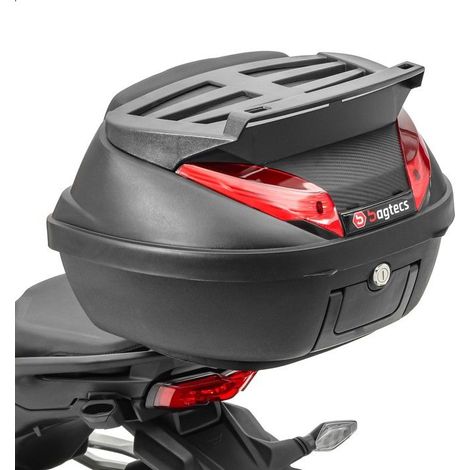Top Case Moto Bagtecs RHM universel 42 Litres avec porte-bagages