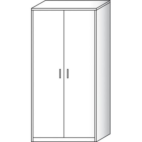 HOCHSCHRANK SOFT PLUS,WEIß 72X148X36 CM