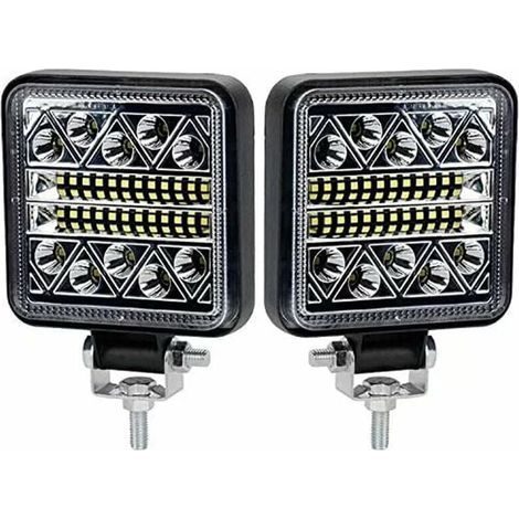 BR-Vie 102W Phare de Travail à LED 10200LM Feux de Recul Led 12v, Phare Led Projecteurs pour voiture, tracteur bateau, 12-24v camion, 2 pcs (1/5)