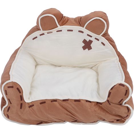 Canapé-lit pour animaux de compagnie, chaud, lavable, doux, confortable, antidérapant, facile à nettoyer, pour chiens et chats (1/5)