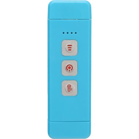 Lampada da lettura con clip, 4 temperature di colore, 12 livelli di intensità, ricarica USB, robusta plastica ABS, ideale per il letto, i viaggi e l'ufficio. (1/5)