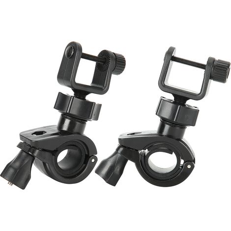 2 supports de caméra embarquée HD076A pour vélo et moto (tête en U)