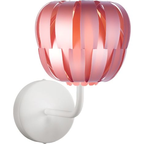 Applique Moderna Queen Polilux ® Pink Metal E Metallo 1 Luce E14 (1/2)