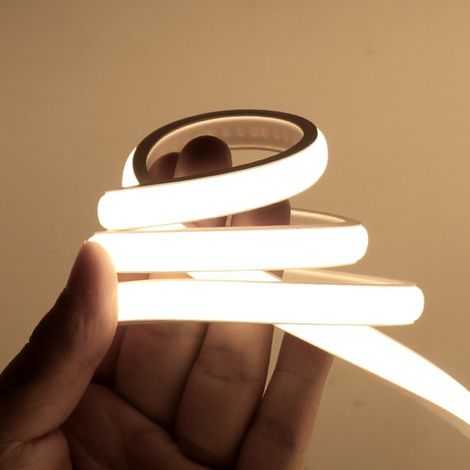 Bande de lumière LED, IP65 Bande de lumière LED imperméable 220V Super Bright 288 LEDS/M Bande de lumière flexible pour escaliers (1/5)