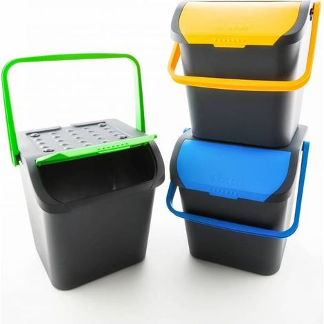 PATTUMIERA 28 L ECOLOGIC SOVRAPPONIBILE KIT 3 PZ