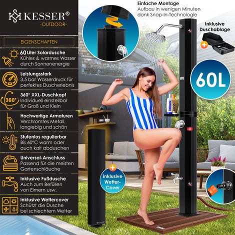 Kesser Solardusche 60 Liter