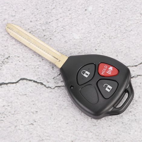 Clé de voiture intelligente vierge à 3 boutons compatible avec Toyota Yaris 2007-2013 MOZB41TG (1/5)