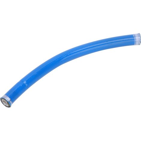 Tuyau haute pression flexible en acier tressé pour transport de gaz, d'eau, d'huile et de carburant 8IIGPA 5/16 po 1 mètre (1/5)