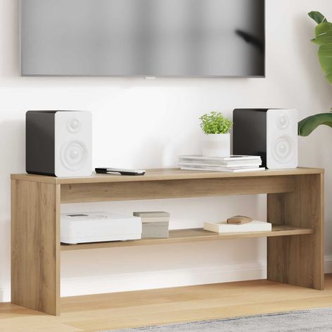 Mueble de TV Roble artesanal 100 x 30 x 40 cm