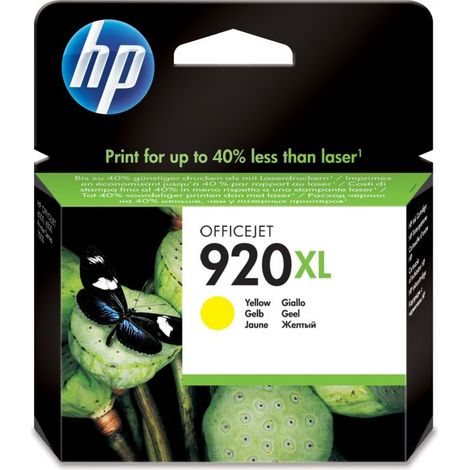 Cartucho de Tinta Original HP 920XL Amarillo (1/5)