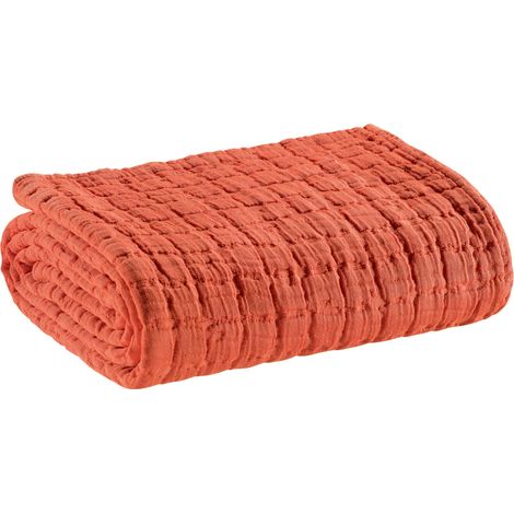 VIVARAISE - Couvre-lit Vivaraise Swami en coton 100% - Taille 240 x 260 cm
