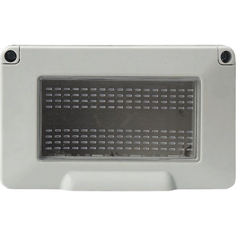 gloca Custodie Esterne Contenitori Idrobox Compatibili Serie Plana (4P IP55, 1 UNITÀ) (1/4)