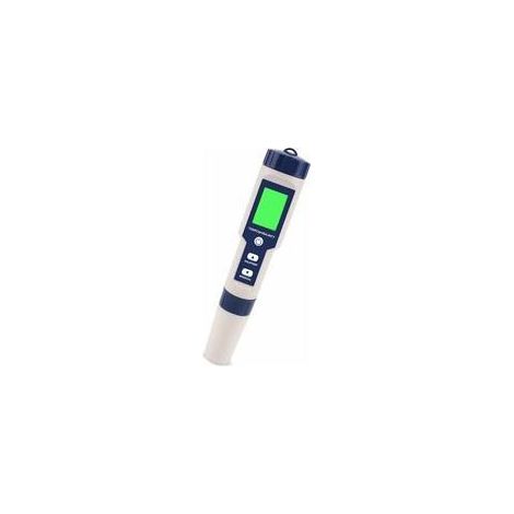 Il PH-Metro, Tester PH-Metro 5-In-1 PH/TDS/CE/ORP/Tempmètre, Tester di Monitorare la Qualità dell'acqua Per le Piscine, la coltura Idroponica, Acqua Potabile, Acquari (1/5)