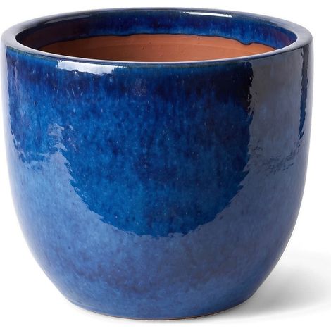 Vaso LANCELOT 48x43cm blu azzurro (1/2)