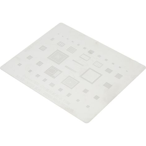 Reballing-Vorrichtung aus Edelstahl für die Reparatur von Mobiltelefonen, Entlötschablone für CPUs, Präzisions-Nachbearbeitungsset. (1/5)