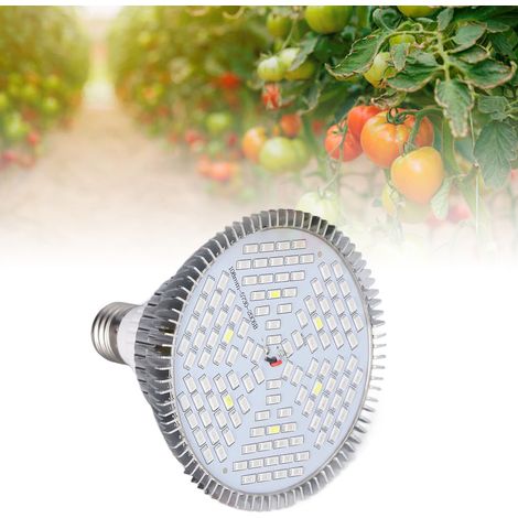 Lampe de croissance LED pour plantes grasses, pot en aluminium 5730, pour semis et plantes succulentes, 85-265 V, E27, 80 W, 120 LED (1/5)