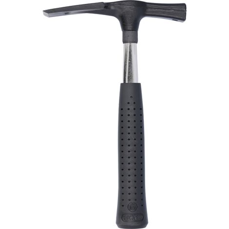 PICARD Maurerhammer 500g mit Stahlrohrstiel Nr. 277 1/2 geraut (1/5)