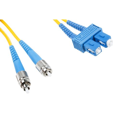 Câble fibre optique RS PRO 3m Avec connecteur / SC, OS1 Mono-mode ( Prix pour 1 )