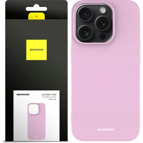 Funda protectora mate y de silicona para iPhone 15 Pro (1/5)