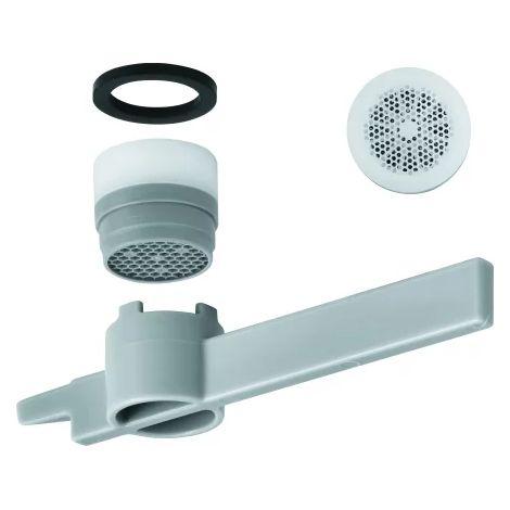 GROHE aireador de chorro laminar 42622, rosca hembra, clase de caudal Maximum, incluye llave de desmontaje, 42622000